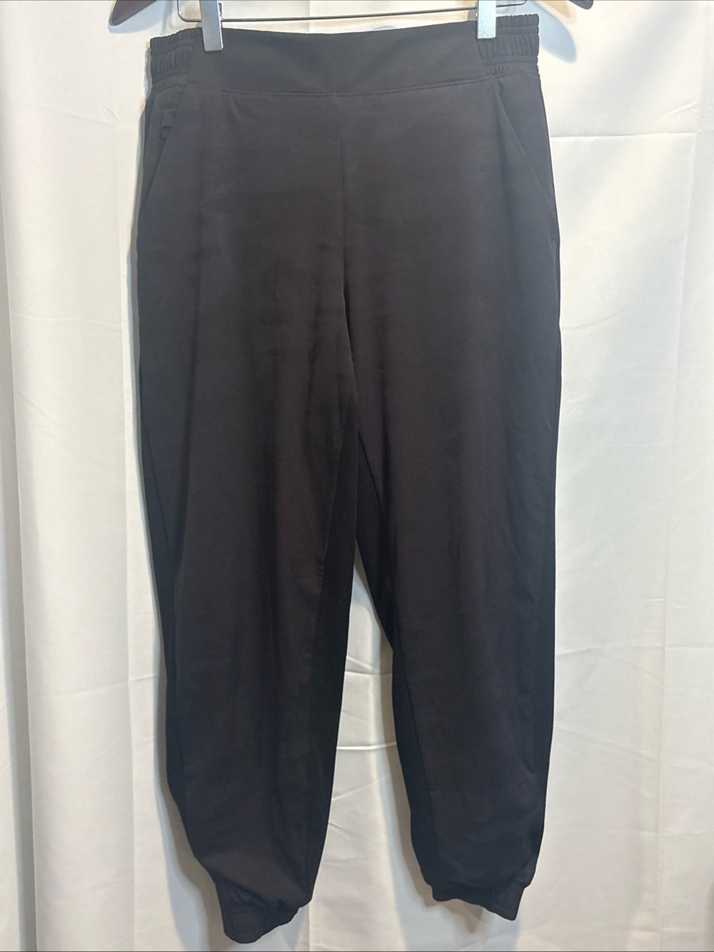 Athleta Brooklyn lined Black Camo Women's Jogger Track Pants